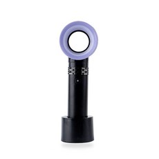 에블 속눈썹 전용 미용 송풍기 USB 충전식 손풍기, 무날 팬 (블랙), 기본 모델명/품번