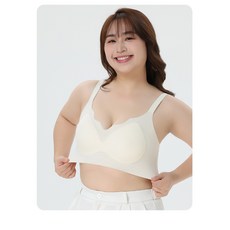 【林柏】100kg可穿大尺碼棉花糖女孩果凍點膠氧氣杯無痕內衣包副乳固定杯無鋼圈背心內衣運動內褲