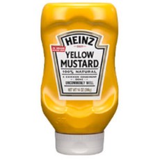 옐로우 머스타드 소스 396G 하인즈, 1개