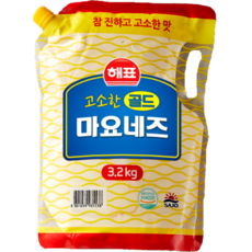 사조해표 마요네즈 스파우트팩, 3.2kg, 3개