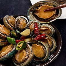 전복 장조림 완도 활 전복장, 1개, 2kg