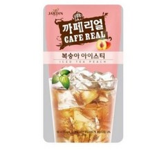 쟈뎅 까페리얼 복숭아 아이스티, 190ml, 10개