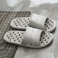 미끄럼방지 욕실슬리퍼 화장실 실내화, 그레이 남성용