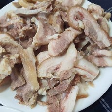 국내산 슬라이스 돼지 머릿고기 수육 1kg 머리고기 eun05250fs, 1개, 1ml, 1g