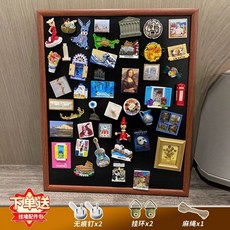 여행 마그넷 보드 벽장식 철제 데스크탑 관광지 세계지도, C. 4060cm