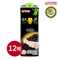 [삼육식품] [삼육두유] 검은콩칼슘 두유 950ml x 12팩, 12개