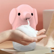 온빛마켓 핸드워시 자동디스펜서 손세정디스펜서, 핑크