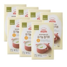 ORGA 하이아미쌀로 만든 유기농 쌀가루(중간입자), 7개, 375g