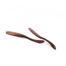 우드나이프 2개 고급나이프 잼바르는칼 나무나이프 브래드나이프