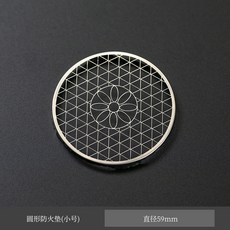 天翊優選 小和尚香爐陶瓷蓮花香插, 花朵網-香網架圓形59mm
