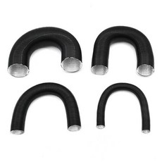 주차용 히터 알루미늄 호일 송풍 덕트 난방기 열풍 호스 부품, 1_내경25mm공기흡입관0.6m연장, 1개