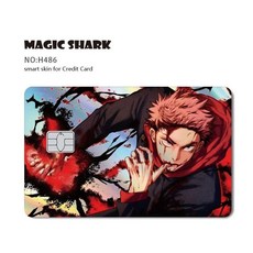 주술회전 카드 스킨 필름 스티커 신용카드 체크카드 카드꾸미기 15종, No Chip, H486