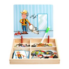 직업놀이마그넷퍼즐, 1개