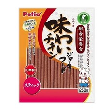 【Petio】美味雞肉條/牛肉條 250g 長短支 狗零食, 牛肉條/長支, 1個
