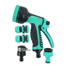 INVEN* 오우스케 고급 다기능 고압 물분사기 셋트 (워터건 물스프레이건), 10in1 분사기, 1세트