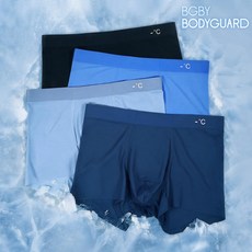 보디가드 남성 아이스 쿨메쉬 드로즈 4매세트