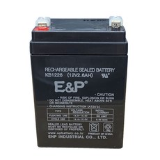 이앤피 KB1226 12V2.6A 연축전지 납축전지 산업용, 1개입, 1개