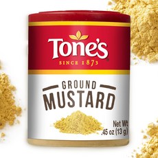 톤스 미니 겨자 간 것 0.45온스 Tone's Ground Mustartd 0.45 Ounce, 1개, 13g