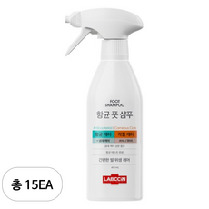 랩신 항균 풋샴푸, 1개입, 15개, 410ml