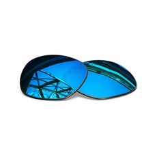 SmartVLT Ray-Ban Stories Wayfarer RW4002 50mm 선글라스용 남성용 스텔스 블랙 교체 렌즈 329147, 아이스 블루