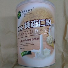 臺灣綠源寶 純杏仁粉 原味不加糖 300公克, 1個