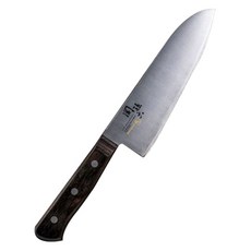 KAI 貝印 関孫六 桃山山德 料理刀, 1個, 銀色 + 棕色