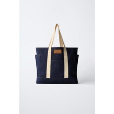 ZARA 자라 데님 토트백 - 블루 1439730400 EHZ984 NKF335