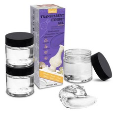 박물관 접착제 젤 퍼티 박물관용 6온스 전시 소장품용 탈착식 투명 재사용 가능한 왁스 고정 컬렉션 장식 잔여물 없이 진동 낙하 방지