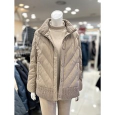 소고 세이브존01 니트 배색 구스 점퍼 TI4FA23_A (45231189)