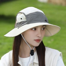 투니스 배색 스포츠 캐주얼 버킷햇