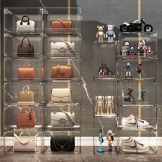 노르담 고투명 다용도 아크릴 케이스 36 22 27, 투명아크릴, 6개