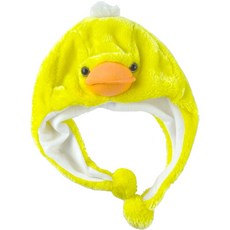 귀여운 동물 모자 코스프레 할로윈 크리스마스, 1개, 귀여운동물모자 - 오리