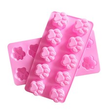 실리콘몰드009_고양이발바닥10구, 3개