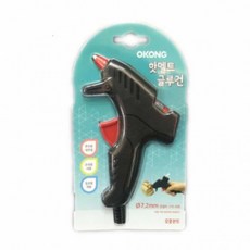 글루건 글루건심 핫멜트 세트 글루건총 글루스틱 셋트 접착제 공구, 1개