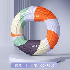 握力球 腕力器 握力器 腕力訓練 手腕球 健身球 自啟動 硅膠握力器 男 腕力臂肌訓練 五指力量康復握力圈 鍛練手勁器材, [多色彩]60-70磅, 1個