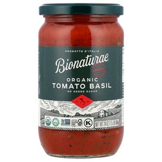 바이오나투레 Bionaturae 유기농 토마토 바질 680g(24oz) JOV-90001