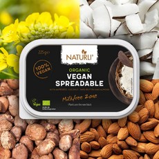 비건 버터 나투를리 유기농 vegan 스프레더블 225g 건강한 성분 부드럽고 신선한맛 이다뇽, 1개