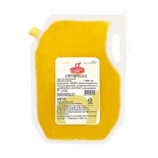 쉐프원 오렌지샐러드소스 2kg/청정원 드레싱, 2kg, 1