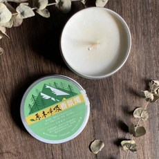 露營狼 原木呼吸香氛蠟燭, 1個