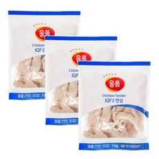 올품 IQF 안심 1kg 3봉, 3개