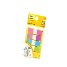 별별마켓 팝업플래그 5색 형광 44x12 사무실소모품