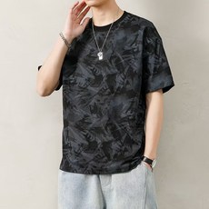 男短袖T恤 韓版薄款透氣上衣【M-3XL】夏季潮流打底衫 大尺碼班服