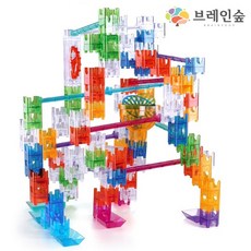 브레인숲 아키레일 큐브 익스트림 248PCS 구슬굴리기 롤러코스터(가이드북+보관함)