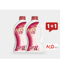 액큐 2종 초고농축 원액 세제, 1L, 2개