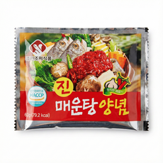 진조미 진 매운탕 양념, 10개, 60g
