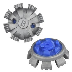 예코 골프화 징 스파이크 교체 FT3.0 타입, B(그레이+블루), 10개