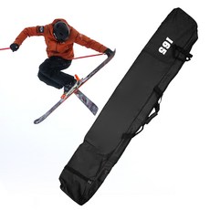 브렌스 프로 스키가방, 블랙 M