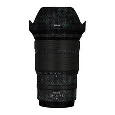 Z 24-120 F4S 렌즈 스킨 용 Hinefilm 스킨 Nikon NIKKOR Z 24-120mm f4 S 렌즈 보호기 랩 커버 스티커 용 24120F4 데칼, Mamba Green, 1개, [04] Mamba Green