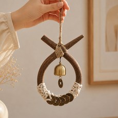 라온프리 인테리어 개업 선물 액막이 명태, 코뚜레+행운종