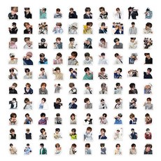 아이돌 스티커 15개 그룹 풀라인업 국내최다 옵션 선택형 대용량 다꾸 폰꾸, 1세트, TWS(투어스)/100Pcs 1세트, TWS(투어스)/100Pcs